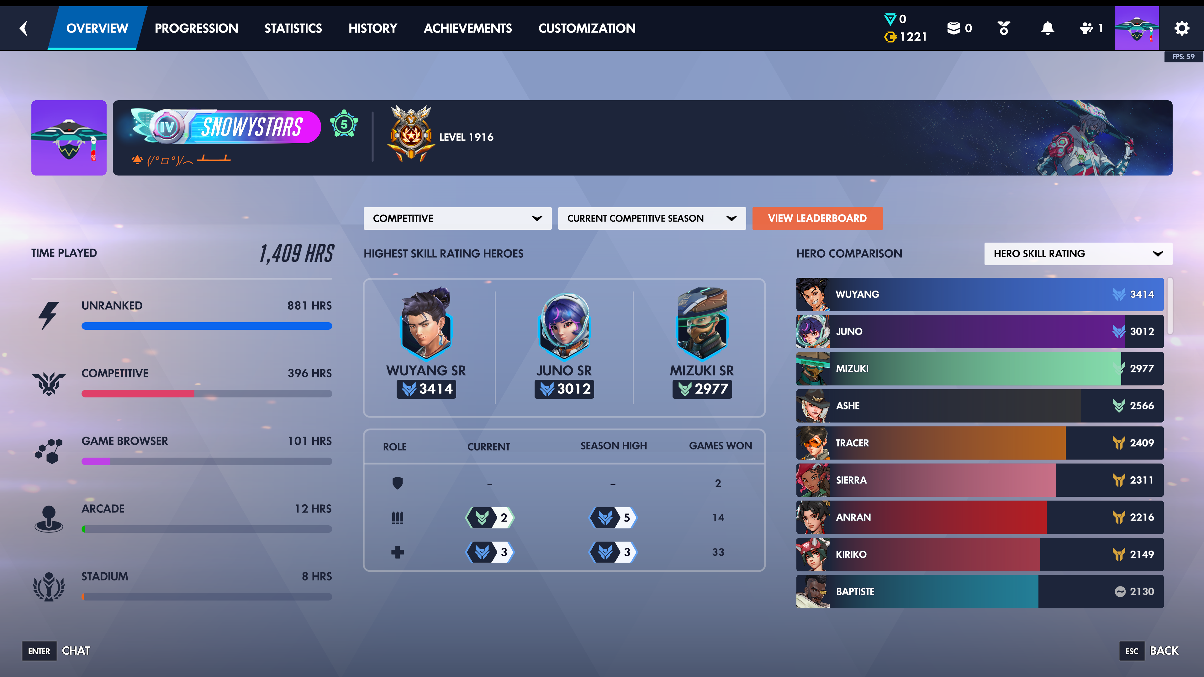 Snowystars season 3 screenshot